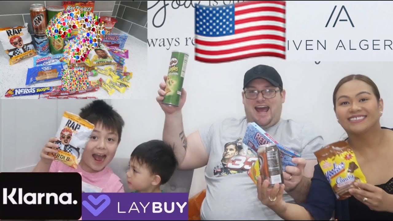 AMERICAN SNACKS | MYSTERY BOX UNBOXING & TASTE TEST | IVEN ALGER