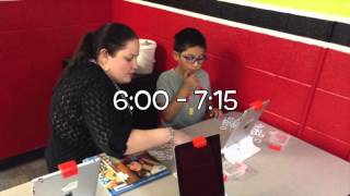 Clark Elementary's Accelerated Reading Night