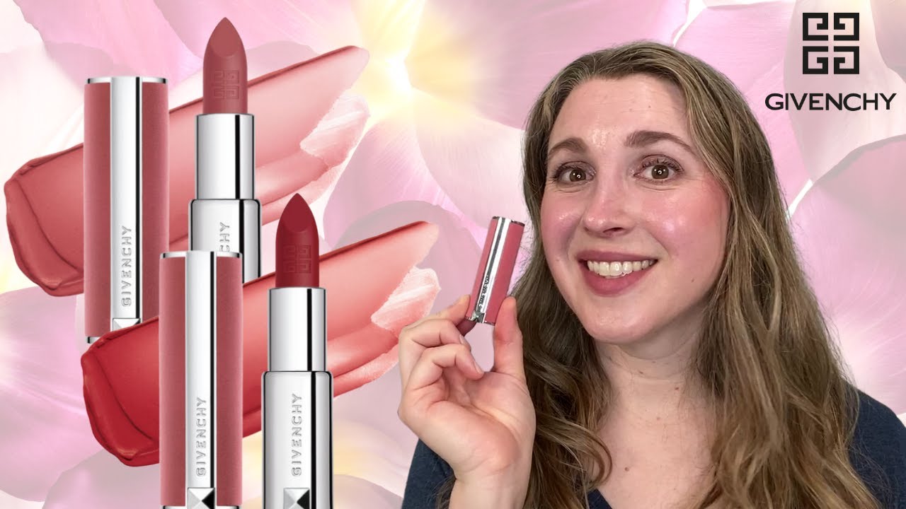 GIVENCHY Le Rouge Sheer Velvet Lipsticks | Swatches, Demo, Comparisons,  Wear Test, & More - YouTube