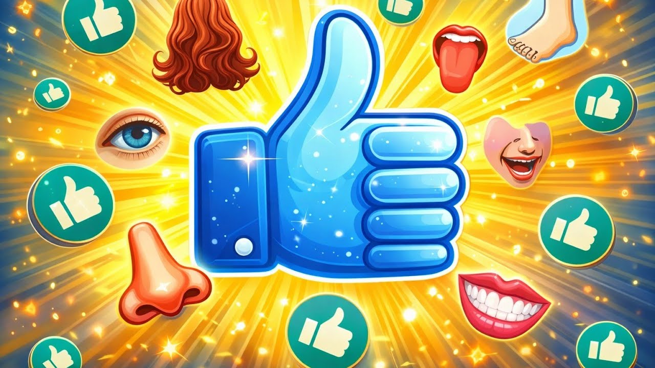 10 Body Parts Name in English | बच्चों के लिए शरीर के अंगयाBody Parts Name in English |