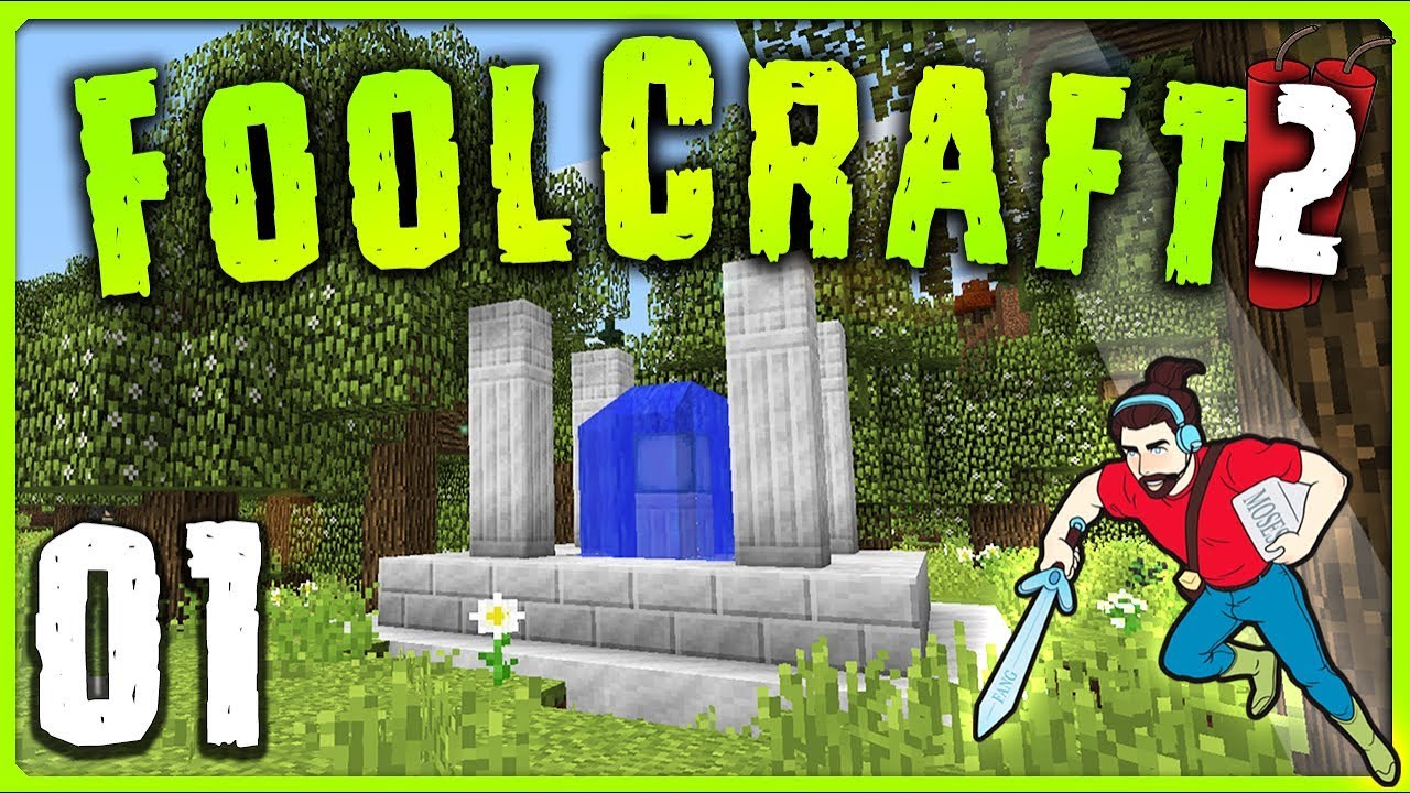FOOLCRAFT 2 | Эпизод 01 | ПОТРЯСАЮЩЕЕ НАЧАЛО! || Minecraft с модами