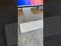 Work mode or play mode #MacallyUSA #MacSetup #WorkAndPlay #DeskGoals #KeyboardSetup