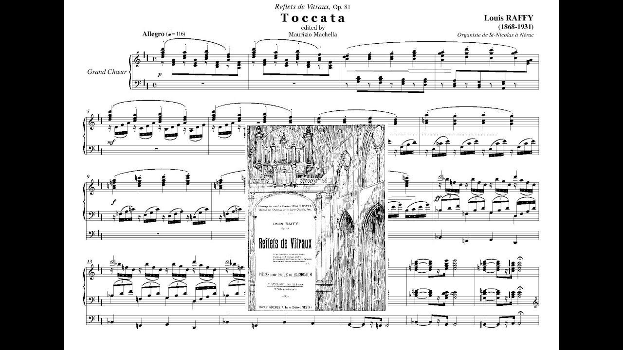 Op.81 Pattern Louis Raffy (1868-1931): Toccata (Op.81 n.11) - YouTube