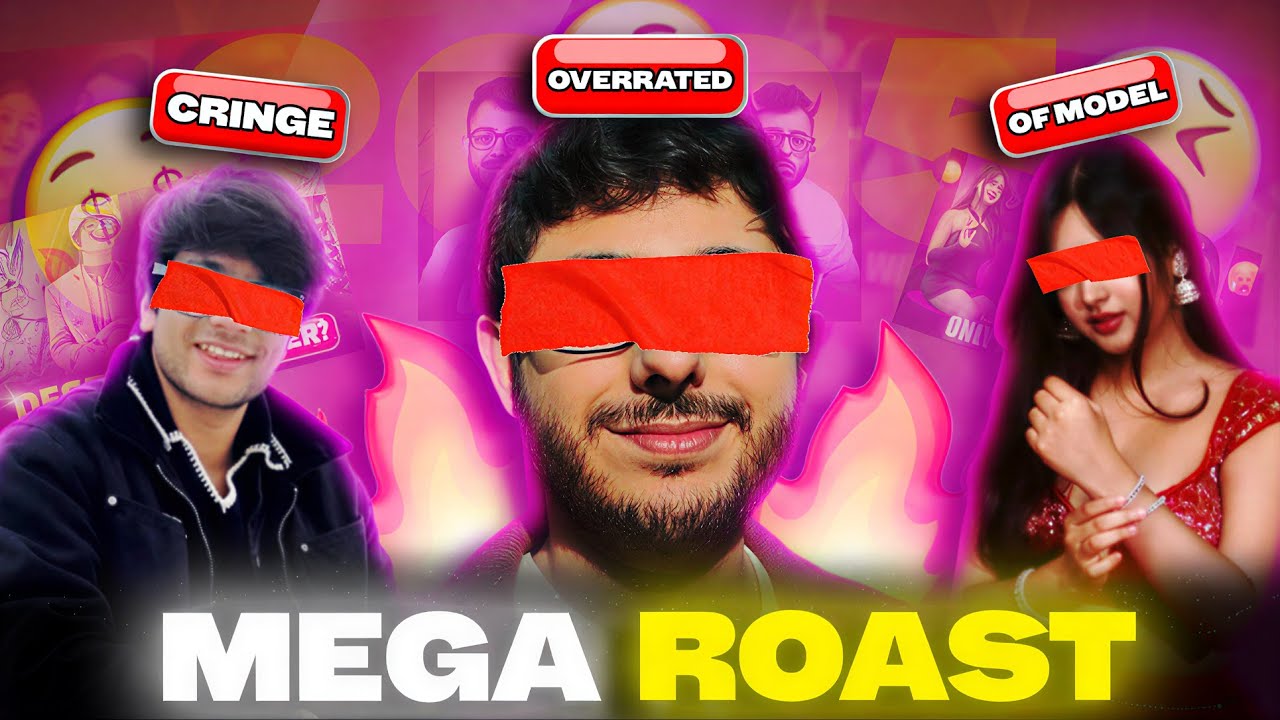 2025 ROAST REWIND | MIZO PLAYS, CARRYMINATI, SOURAV JOSHI !🚫