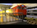 Pt.2 JR DMUs, EMUs: JR KiHa 47 series, E 223 series. Dramatic Sunset vibe. N scale compositions etc.