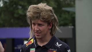 Red Bull Racing drivers Max Verstappen & Liam Lawson take the Kayo Sports Quiz with Jack Riewoldt