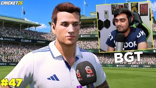 I Debut In BGT India Vs Australia Cricket 26 Career Mode #47 screenshot 3