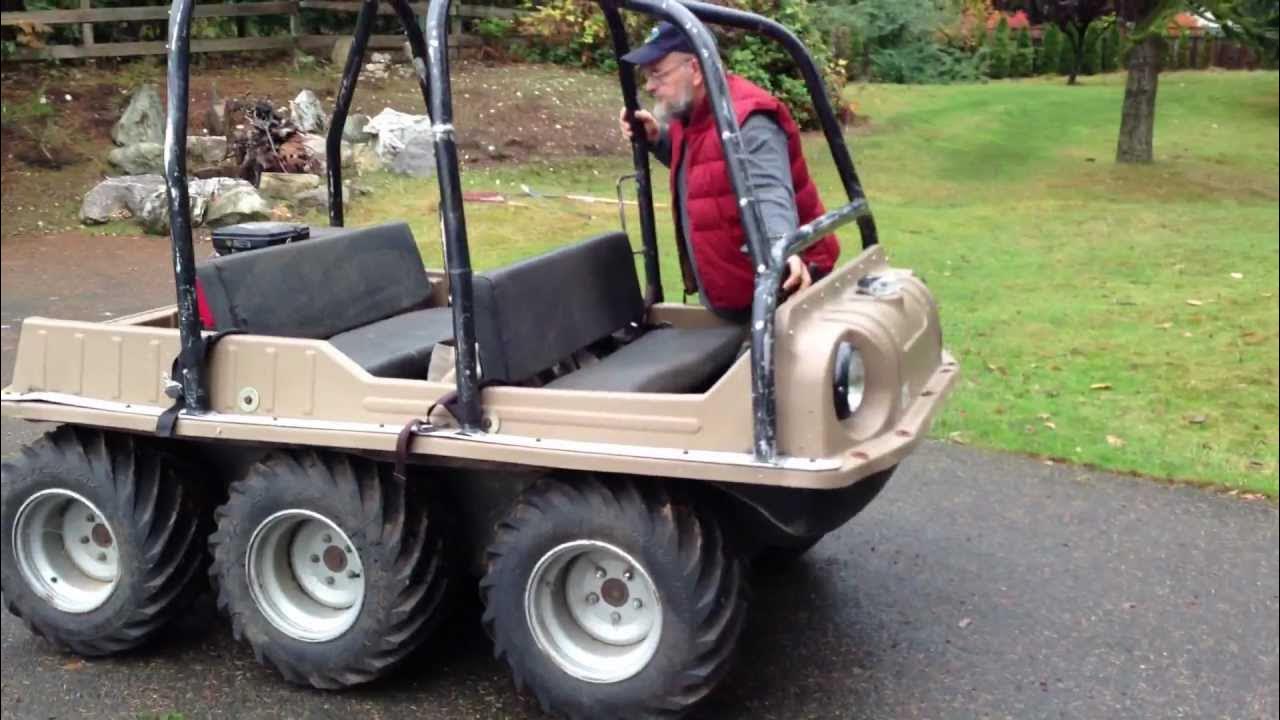 2000 MAX IV 6x6 ATVStartup and Walkaround - YouTube
