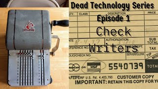Dead Technology Series S1E1 - The Checkwriter