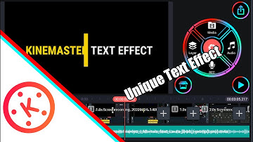 how to animate best font text effect in kinemaster tutorial editing