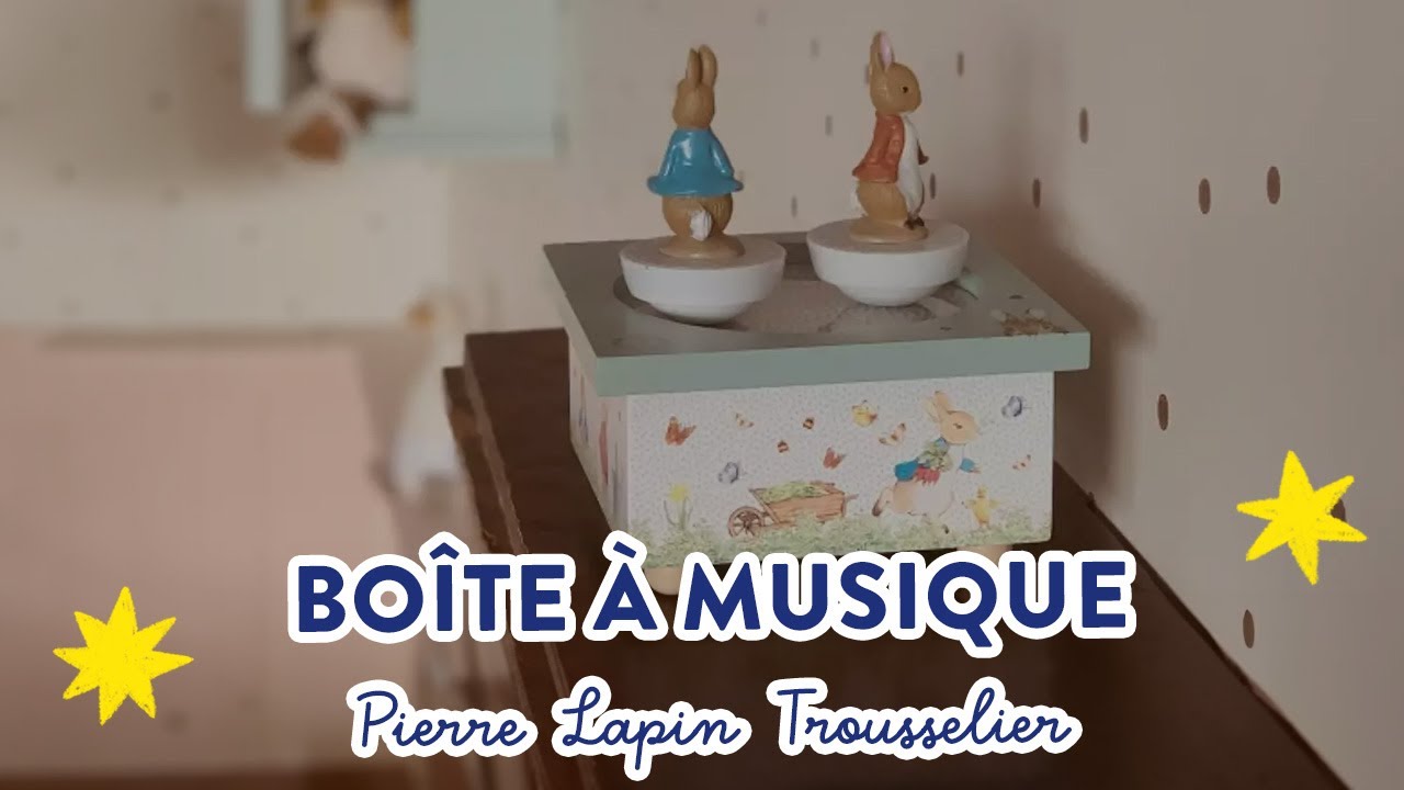 Boite à musique Dancing Pierre Lapin - Trousselier