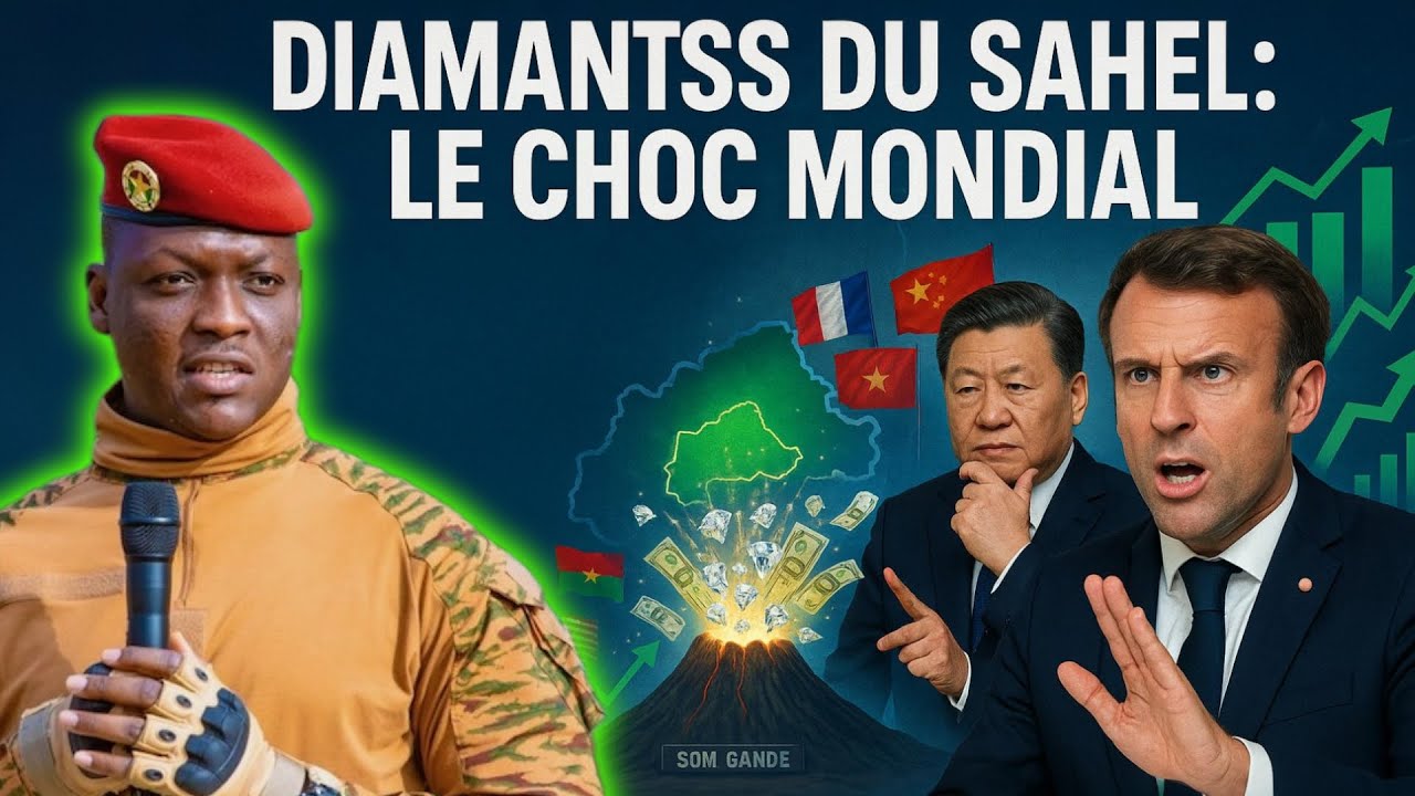 Ibrahim Traoré : le secret des 14 millions de carats qui choque la Chine et la France