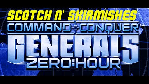 Generals Zero Hour - 1 vs 1 SNS - Sentry Drones Only