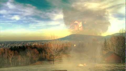 Desert Explosion (after effects)