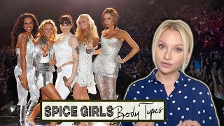 Spice Girls BODY TYPES (Kibbe)