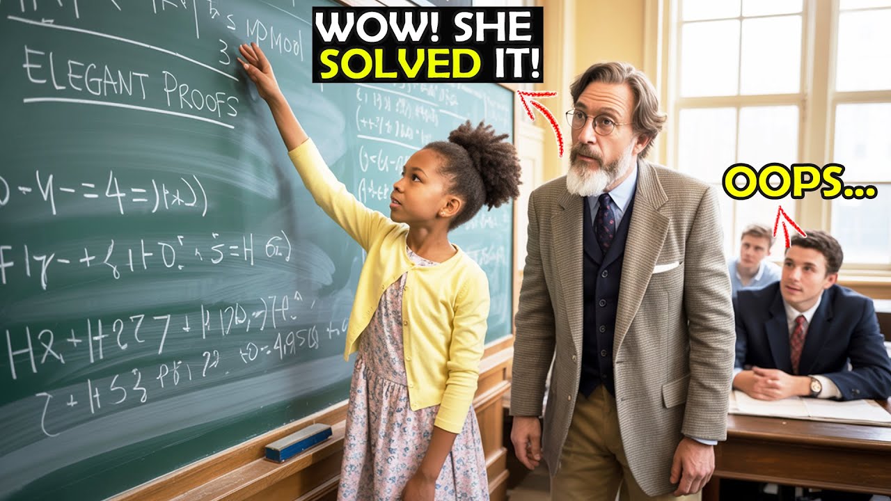 The TOP Harvard Students Gave Up - Then A BLACK Scholarship Girl Raised Hand and ...