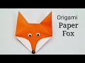 How to make Origami Fox | Paper Fox | Crafts | Origami | Diary Of Origami
