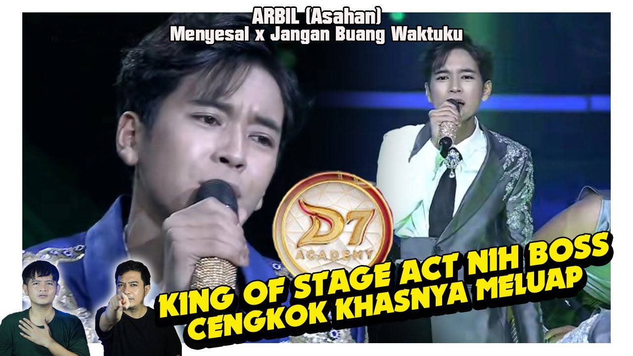 King of stage act Arbil (Asahan) Menyesal x Jangan Buang Waktuku. Cengkok khasnya melimpah.