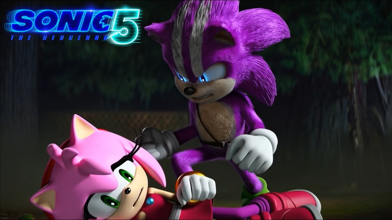 DARKSPINE SONIC Surge Y Acaba Con AMY ROSE EN SONIC 5 La Película  - Teoría