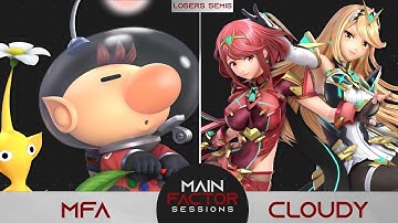 Main Factor Sessions #4 - MFA (Olimar) vs Cloudy (Pyra/Mythra) - Losers Semis