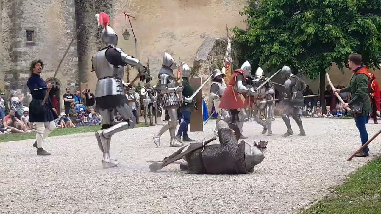 Medieval Reenactment Battle – Quick Kill - May 31, 2025 - Château de Blandy, France