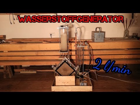 Video: Wie baut man einen Wasserstoffgenerator?