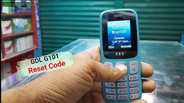 GDL G101 Reset Code | GDL G101 Reset Settings Code