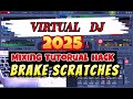 🆕Virtual Dj 2025 Keyboard Mixing On Laptop Hack (Brake Scratching)🔥