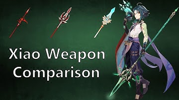 Genshin Impact | Xiao Weapon Comparison