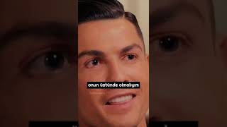 Ronaldo, Messi hakkında konuşuyor
