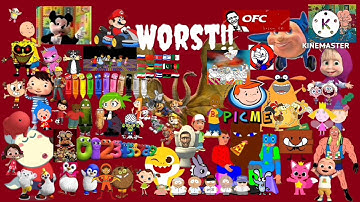 My Best To Worst Character List Part 9