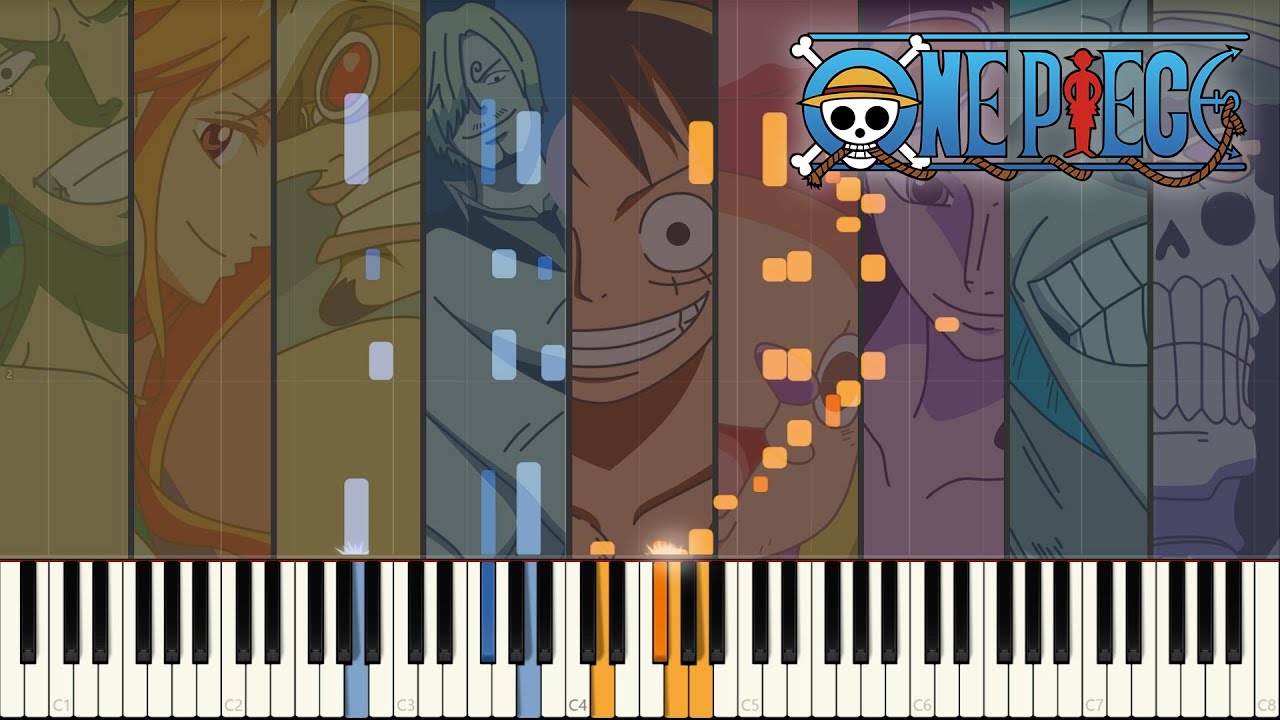 One Piece 麦わらの一味 Cm前後のアイキャッチ集 ピアノ Youtube