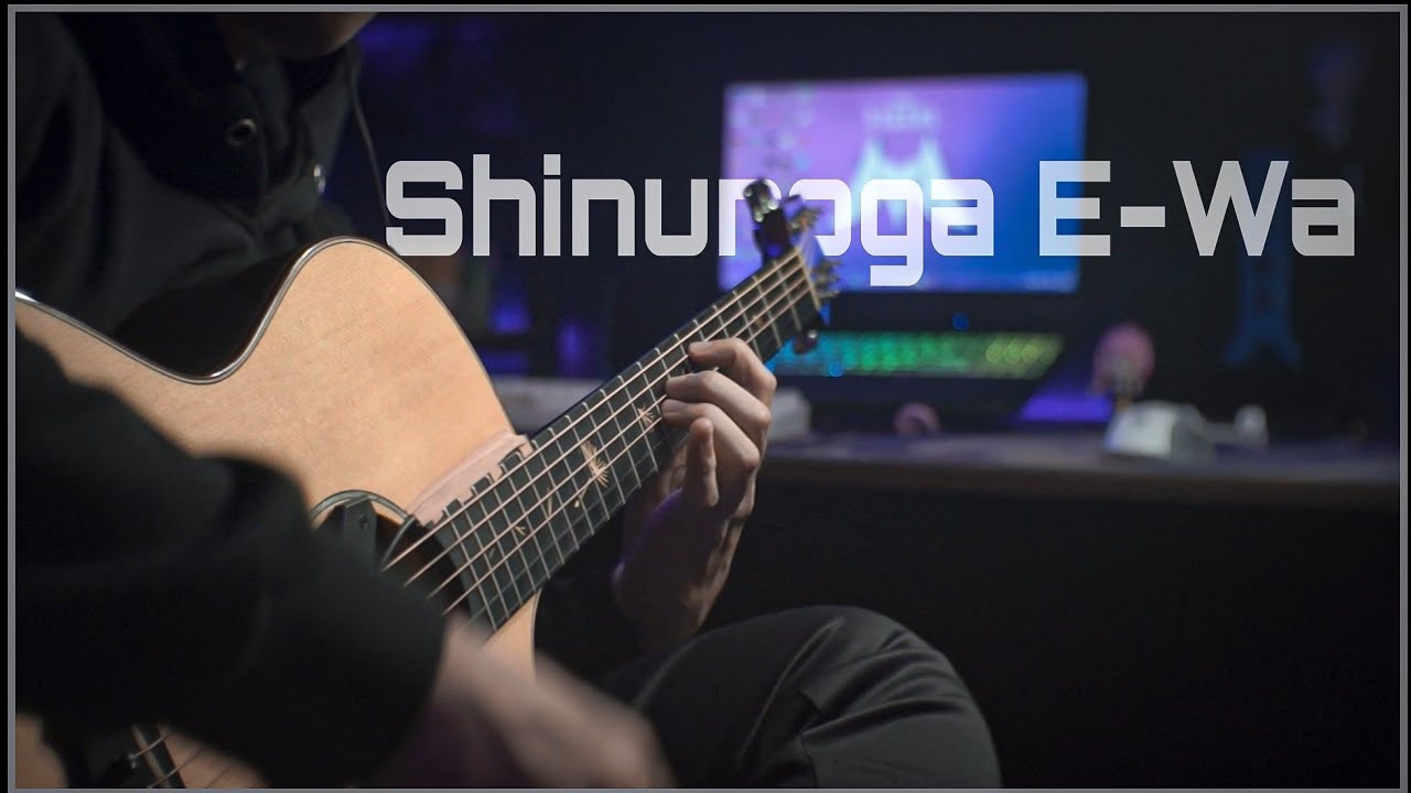 Fujii Kaze Shinunoga EWa Fingerstyle Guitar Cover Acordes Chordify