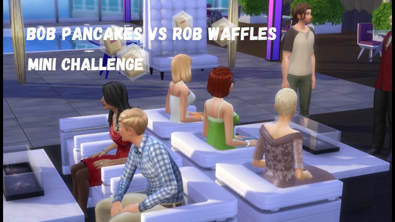 Svenimenti gioiosi !!- ep.4-Mini Challenge-Bob Pancakes vs Rob Waffles ...