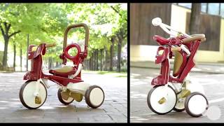 iimo USA - iimo Tricycle #02 - No. 1 Selling in Japan 3-in-1 foldable tricycle for 18 - 60 months