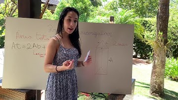 Vídeo aula pirâmide triangular e prisma triangular