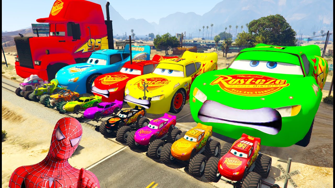 GTA V Epic New 💥 IMPOSSIBLE Stunt Race For Car Racing Challenge by Trevor and Shark VS SPIDER-MAN 2