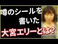 松居一代に噂のシールで名指しされた大宮エリーとは？【動画ぷらす】