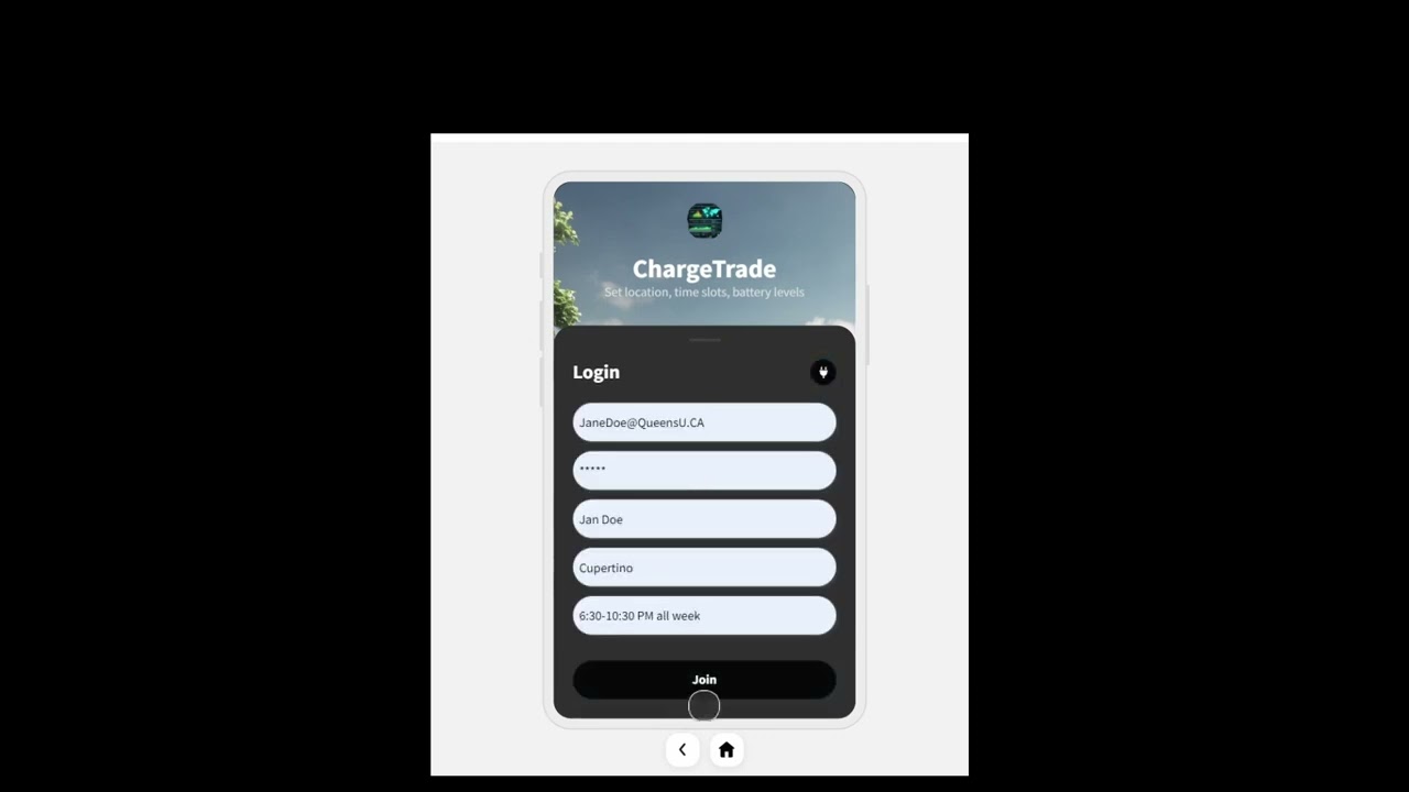 ChargeTrade App Demo: The Smart EV Energy Trading Marketplace