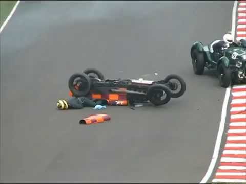 Near Fatal car crash at Oulton Park...