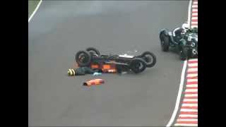 Near Fatal Car Crash At Oulton Park...