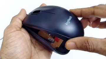 Logitech M90 Scroll Wheel Fix - Disassembly