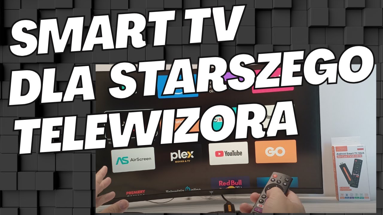 Zenwire TV98 H618 – Android 14 TV Stick z Wi-Fi i USB - czyli nowe życie starszego telewizora