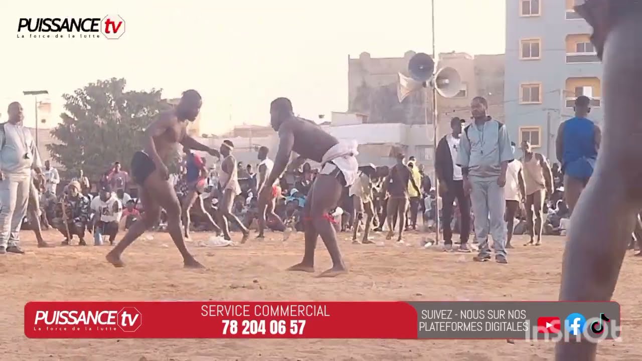 Première combat seny bagne top 5 et vieux ngolo