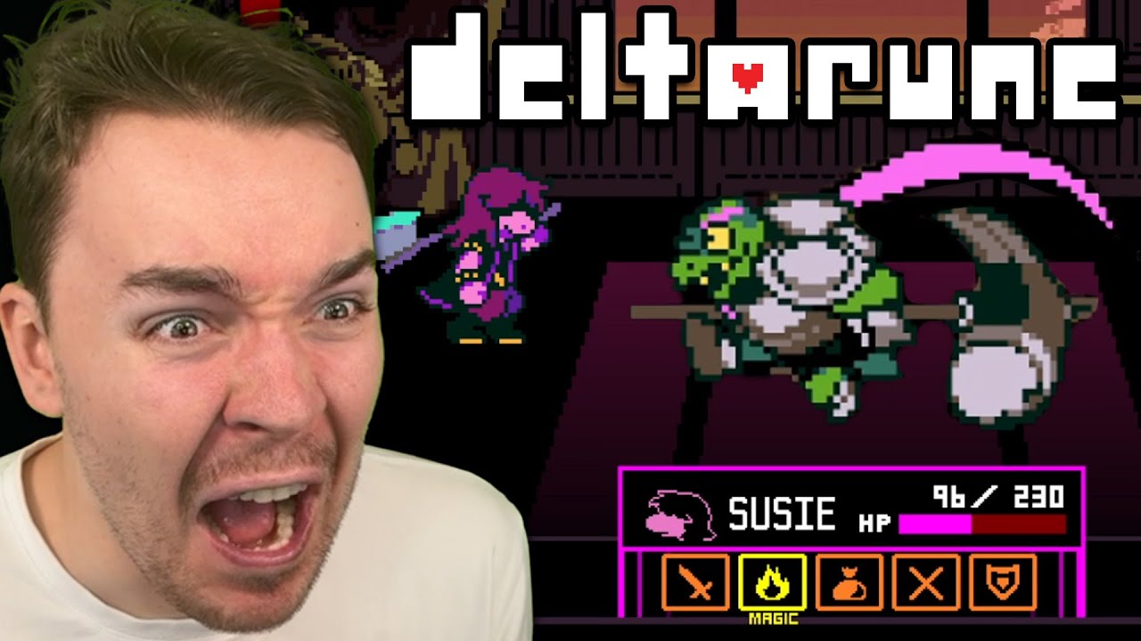 so i reached the gerson secret boss fight in deltarune... - YouTube