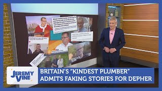 Britain's "kindest plumber" admits faking stories for Depher donations | Jeremy Vine