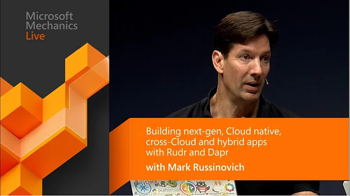 Dapr, Rudr, OAM | Mark Russinovich presents next gen app development & deployment (Microsoft Ignite)