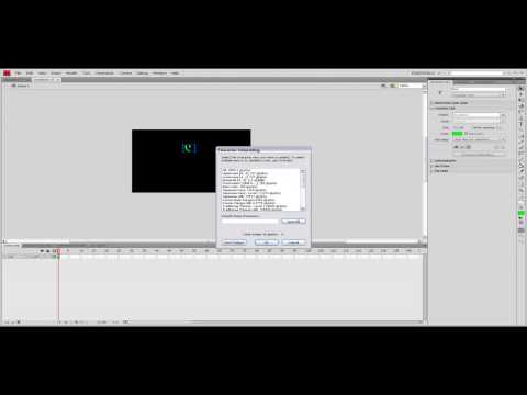How to make a Matrix Code in flash