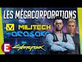 Cyberpunk 2077 lore fr  militech et arasaka les megacorporations