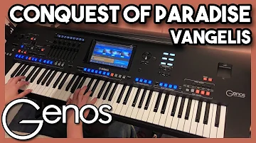 Conquest of Paradise - Vangelis (Cover on Yamaha Genos)